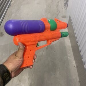 Vintage Larami Super Soaker XXP 175 Water Gun Dual Tank 1995 Tested Works